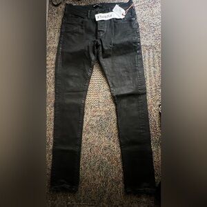 Purple brand jeans shiny black P.001 Size 32